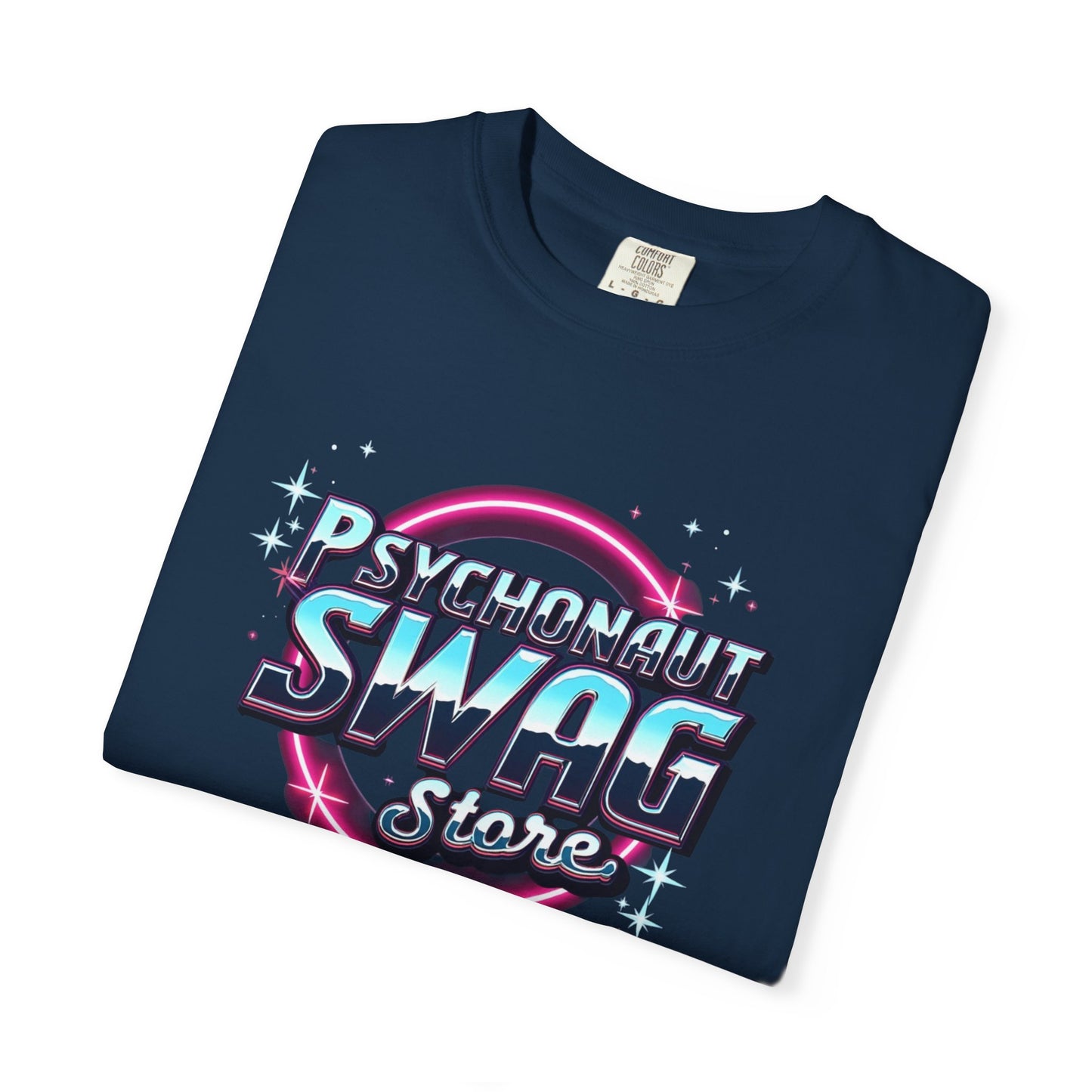 Retro 'Psychonaut SWAG Store' Graphic T-Shirt