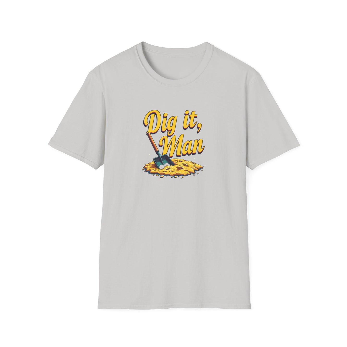 Dig it, Man, Fun Casual Tee for Beer Lovers, Gardeners, Gift for Father’s Day, Birthday, Humor Apparel, [...] - Psychonaut Swag