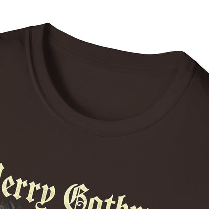 Gothic Christmas T-Shirt — "Merry Gothmas" Rose Holiday Tee