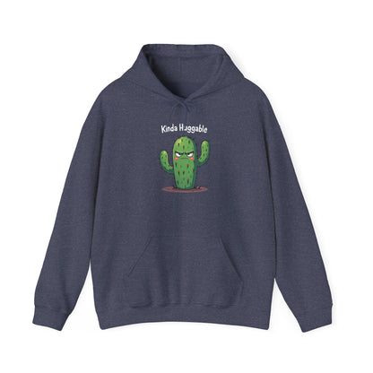 Kinda Huggable, Unisex Heavy Blend Sweatshirt, Comfy Gift, Funny Plant Lover Apparel, Perfect for Casual Outings, Spring Celebration - Psychonaut Swag