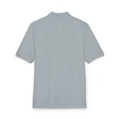 Advanced Mobile, Unisex Polo Shirt with Embroidery, Casual Wear, Gift for Dad, Customizable Shirt, Summer Wardrobe Essential