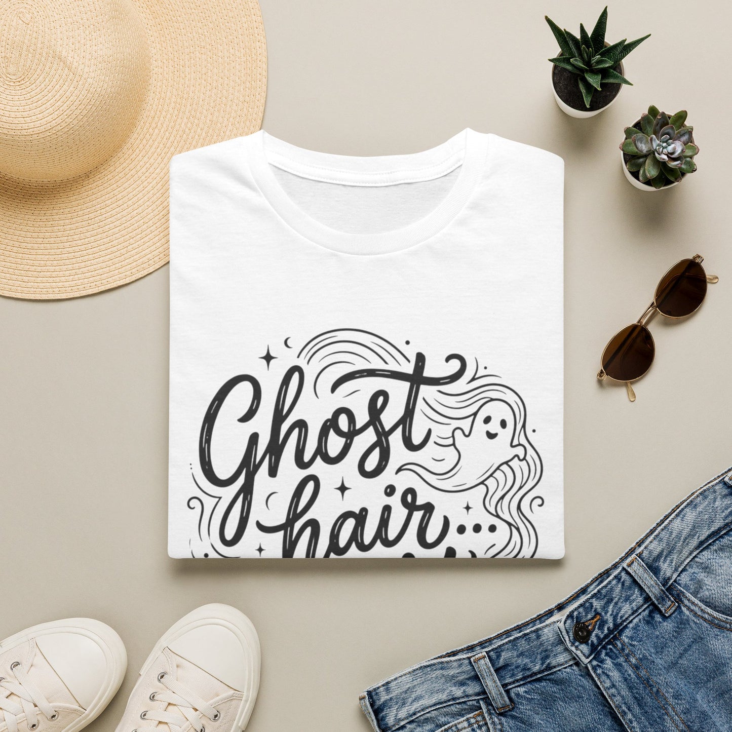 Ghost Hair Don't Care T-Shirt