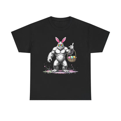 Muscular Easter Bunny T-Shirt — Funny Easter Basket Tee