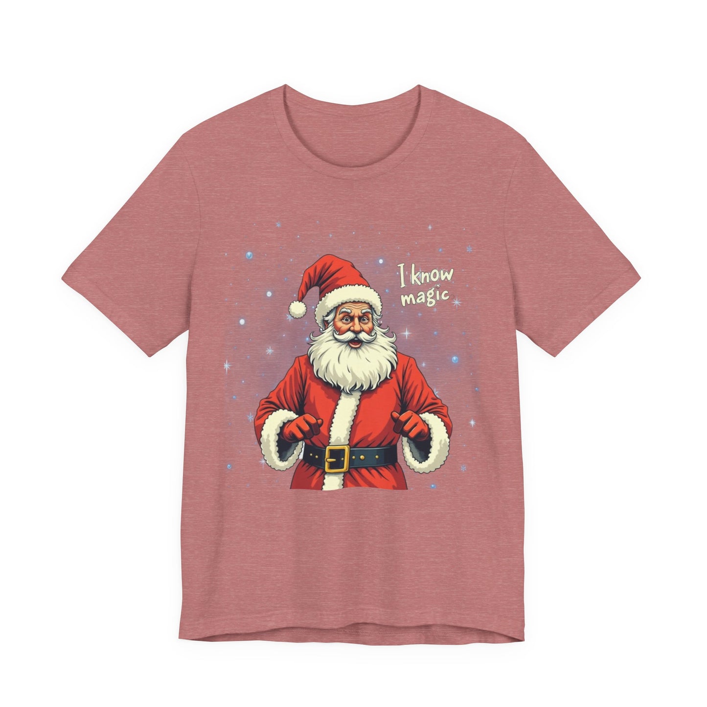 Santa Wizard Christmas Tee