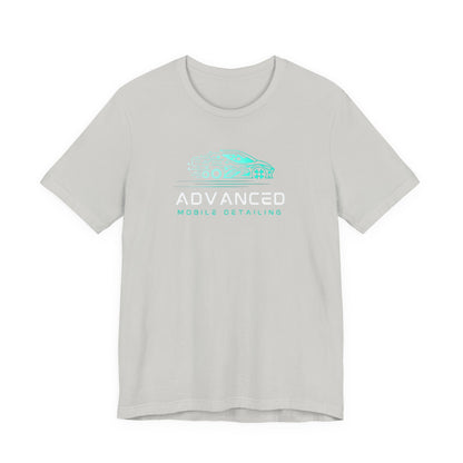 Advanced Mobile Detailing, Super soft style, Unisex Tee, Car Enthusiast Shirt, Automotive Gift, Stylish Car Wash Tee, Perfect for Mechanics, Birthday or Holiday Gift