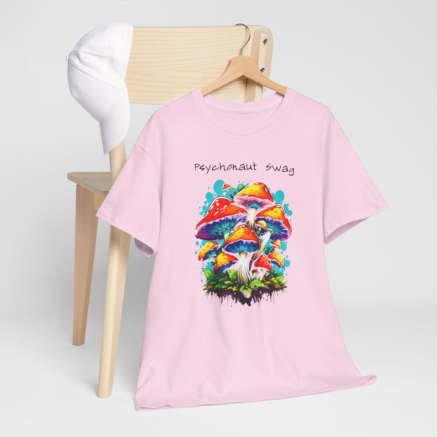 Mushrooms of Magic, Unisex Heavy Cotton Tee