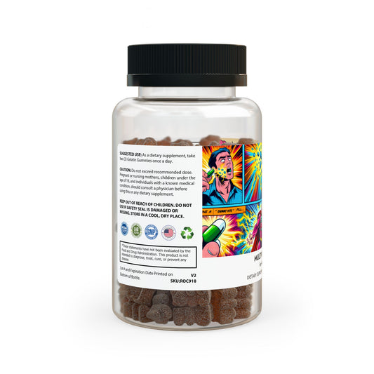 Gummy Vites, Multivitamin Gummies for Adults (60 Gummies) - Psychonaut Swag
