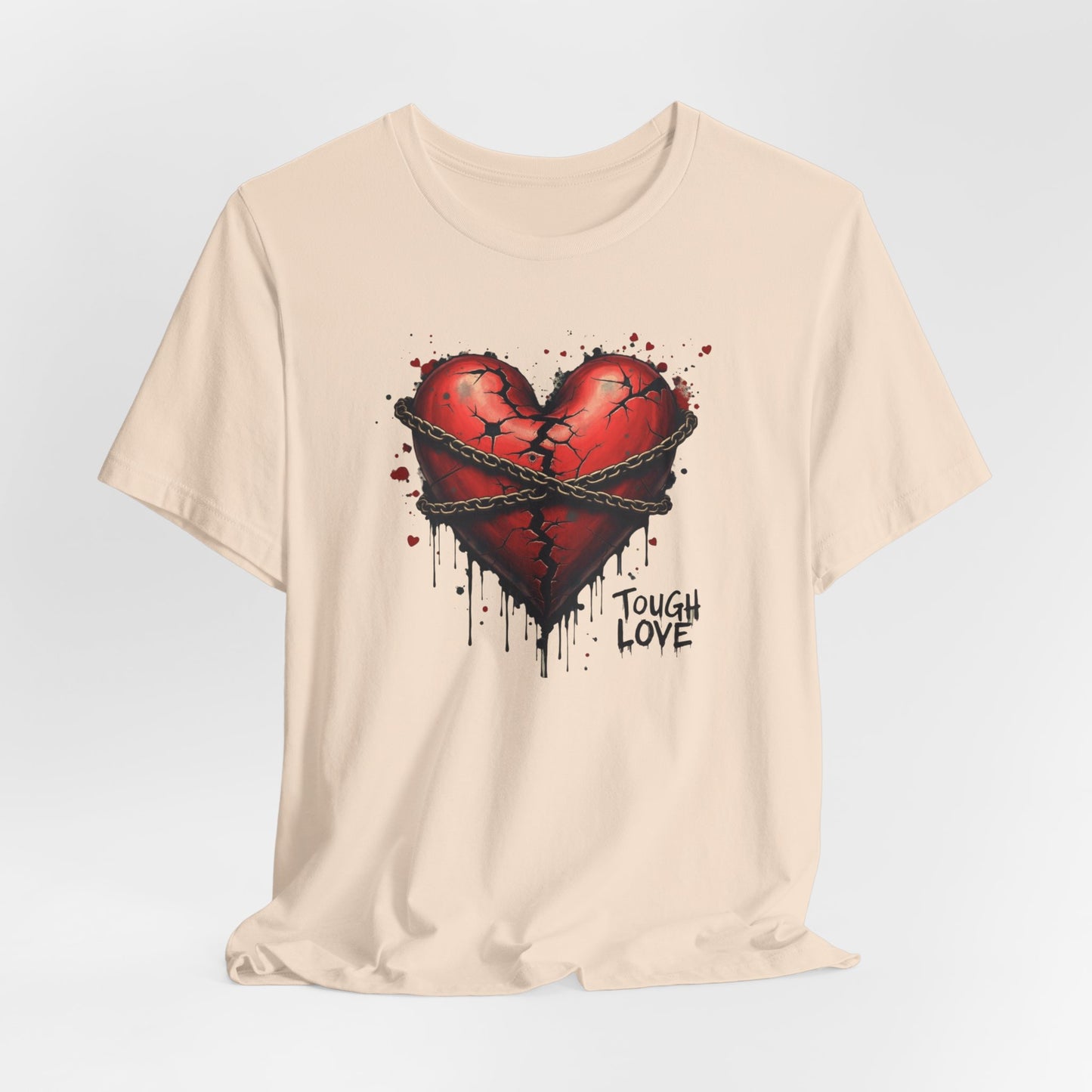 Broken Heart — 'Tough Love' Barbed Heart Graphic Tee