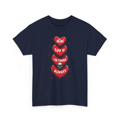 Heart stack,  Heavy Cotton Tee