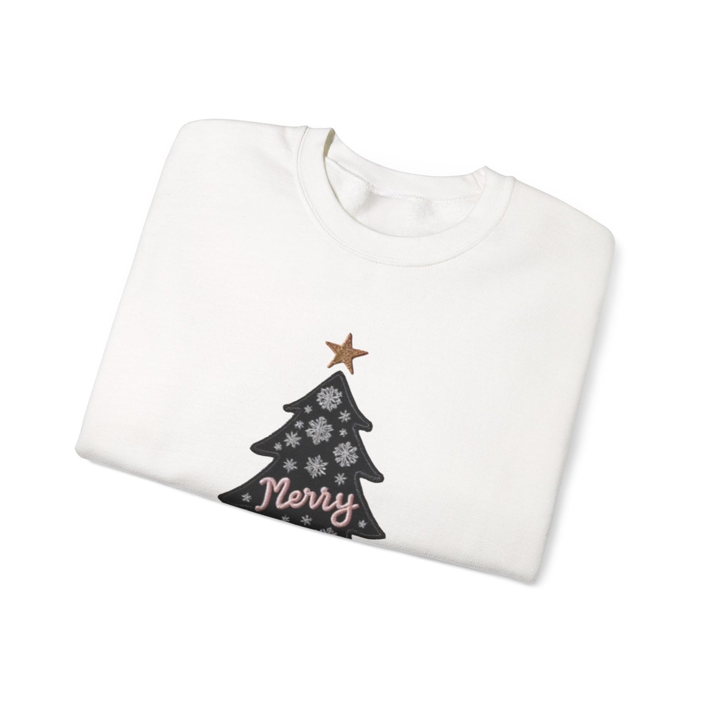 Merry Tree, Christmas sweatshirt, Unisex Heavy Blend™ Crewneck Sweatshirt