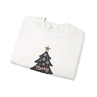 Merry Tree, Christmas sweatshirt, Unisex Heavy Blend™ Crewneck Sweatshirt