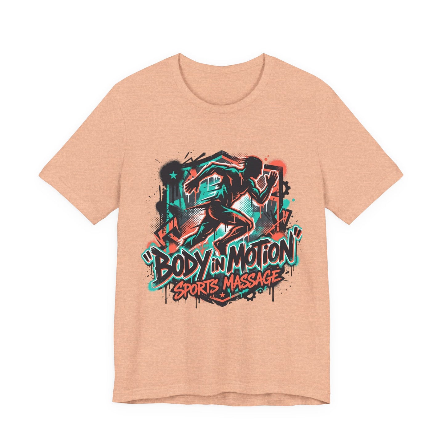 Sports Massage T-Shirt — Athletic Runner Graphic Tee