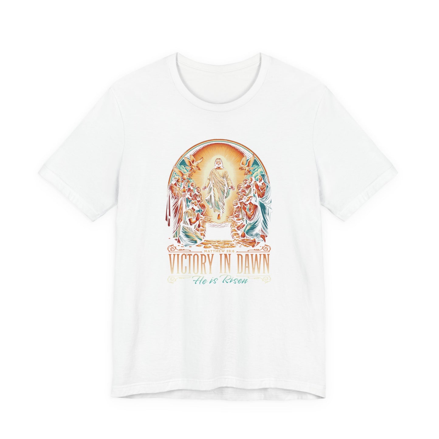 Victory in Dawn Christian T-Shirt — Resurrection Easter Tee