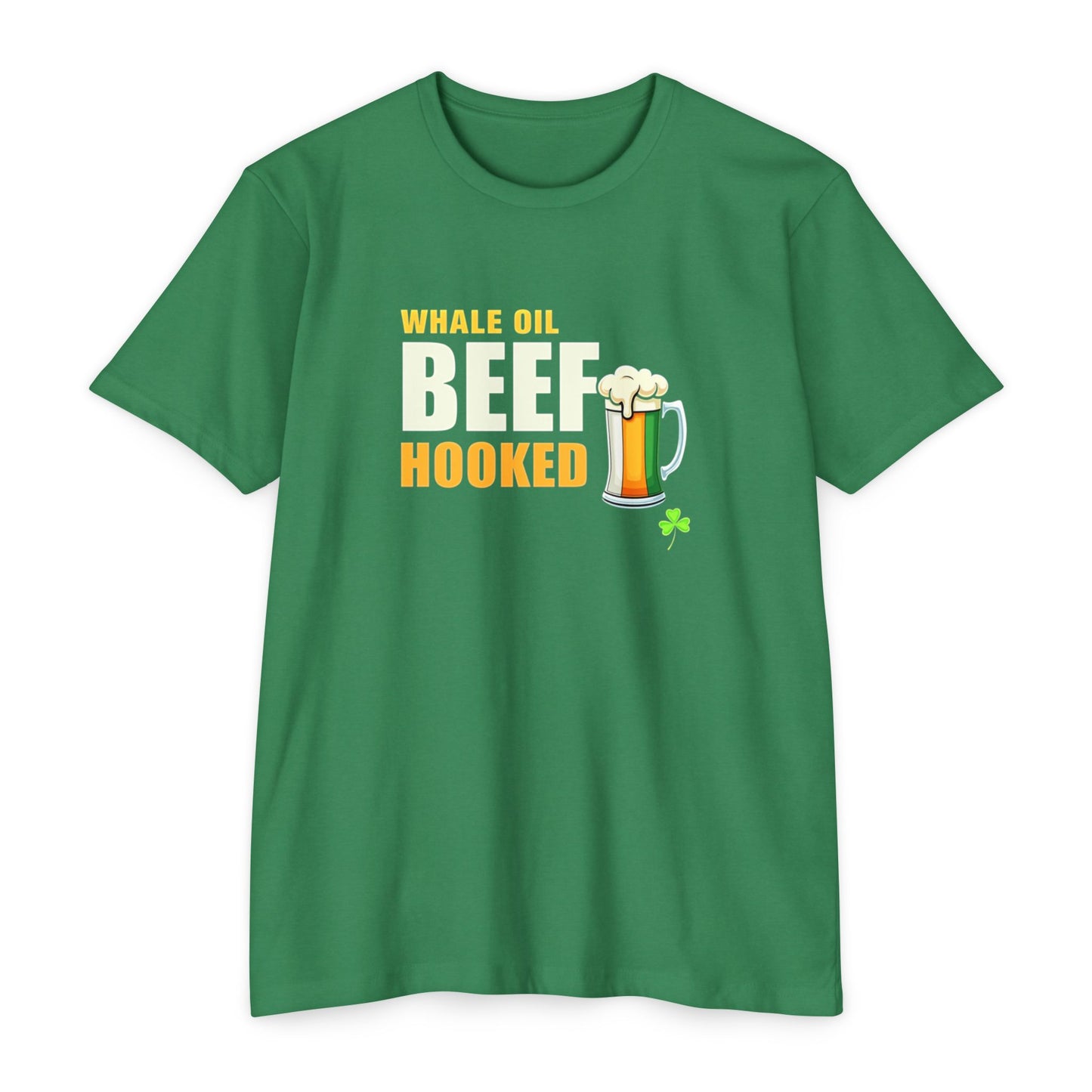 Beef Hooked Beer Graphic T-Shirt