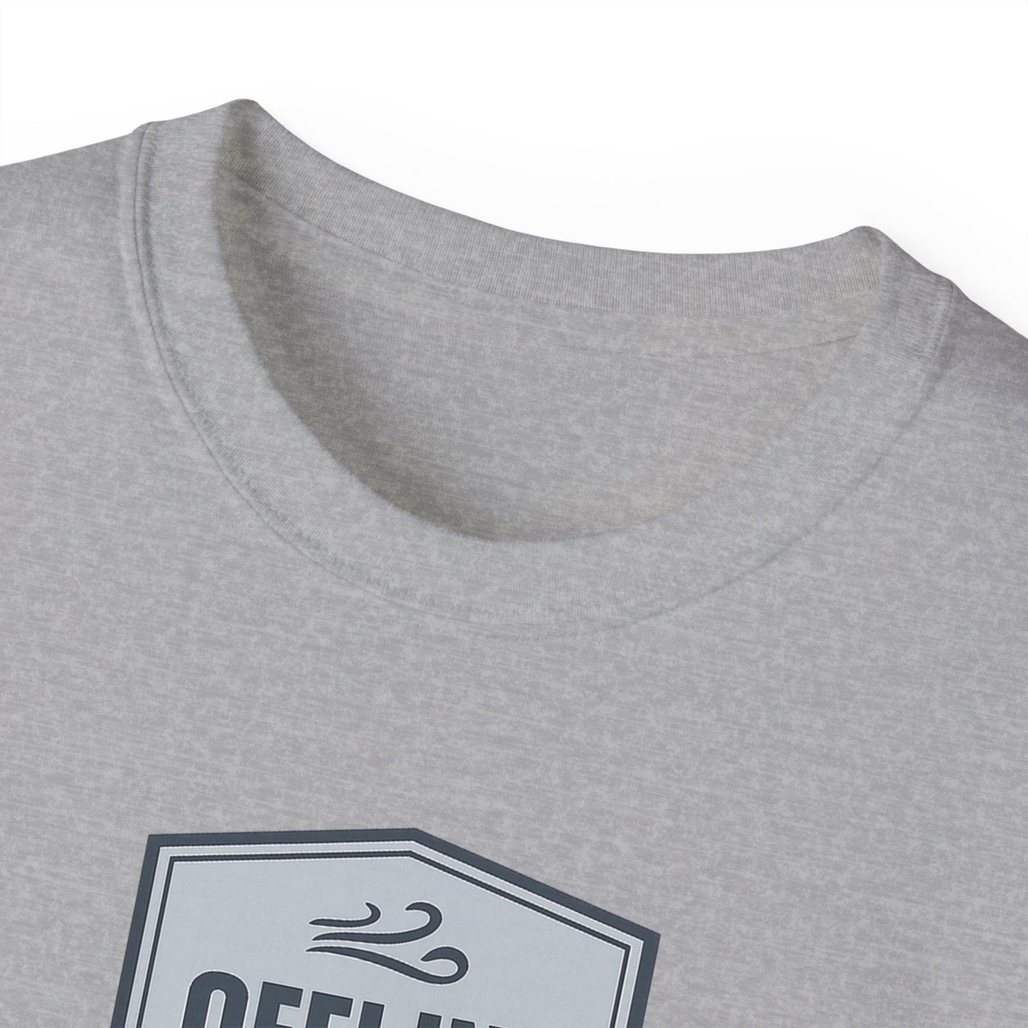Offline Club Cotton Tee — Vintage Badge Graphic T-shirt