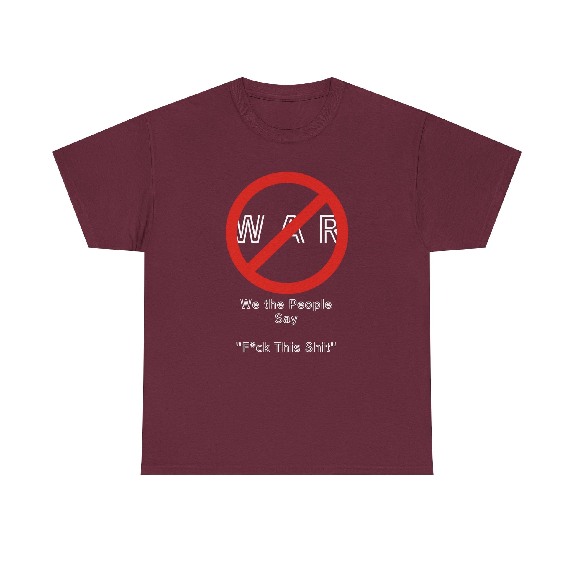 No War, Unisex Heavy Cotton Tee - Psychonaut Swag