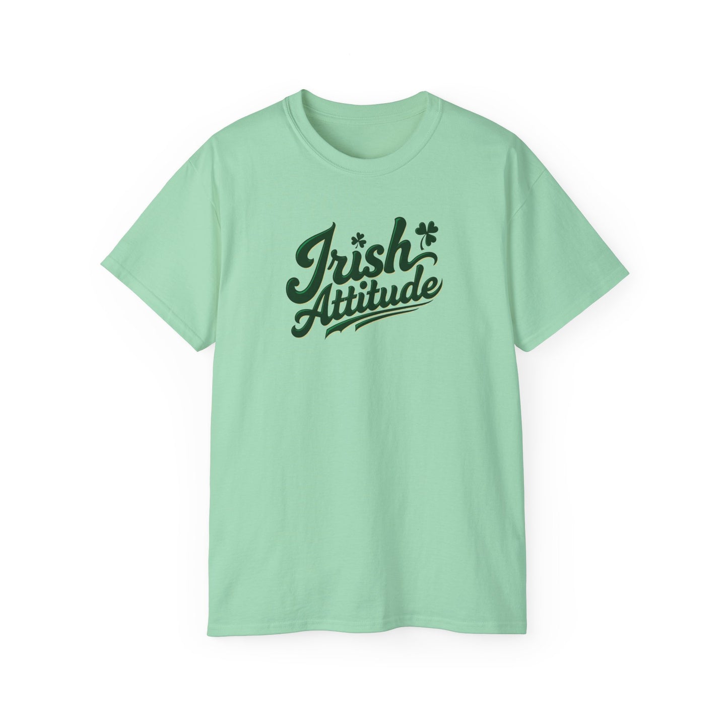 Irish Attitude T-Shirt — St. Patrick’s Day Green Script Tee