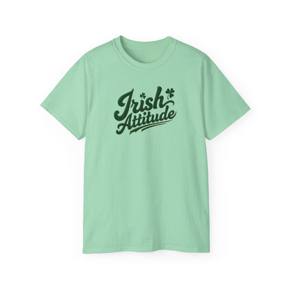 Irish Attitude T-Shirt — St. Patrick’s Day Green Script Tee