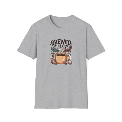 Brewed With Love Coffee T-Shirt