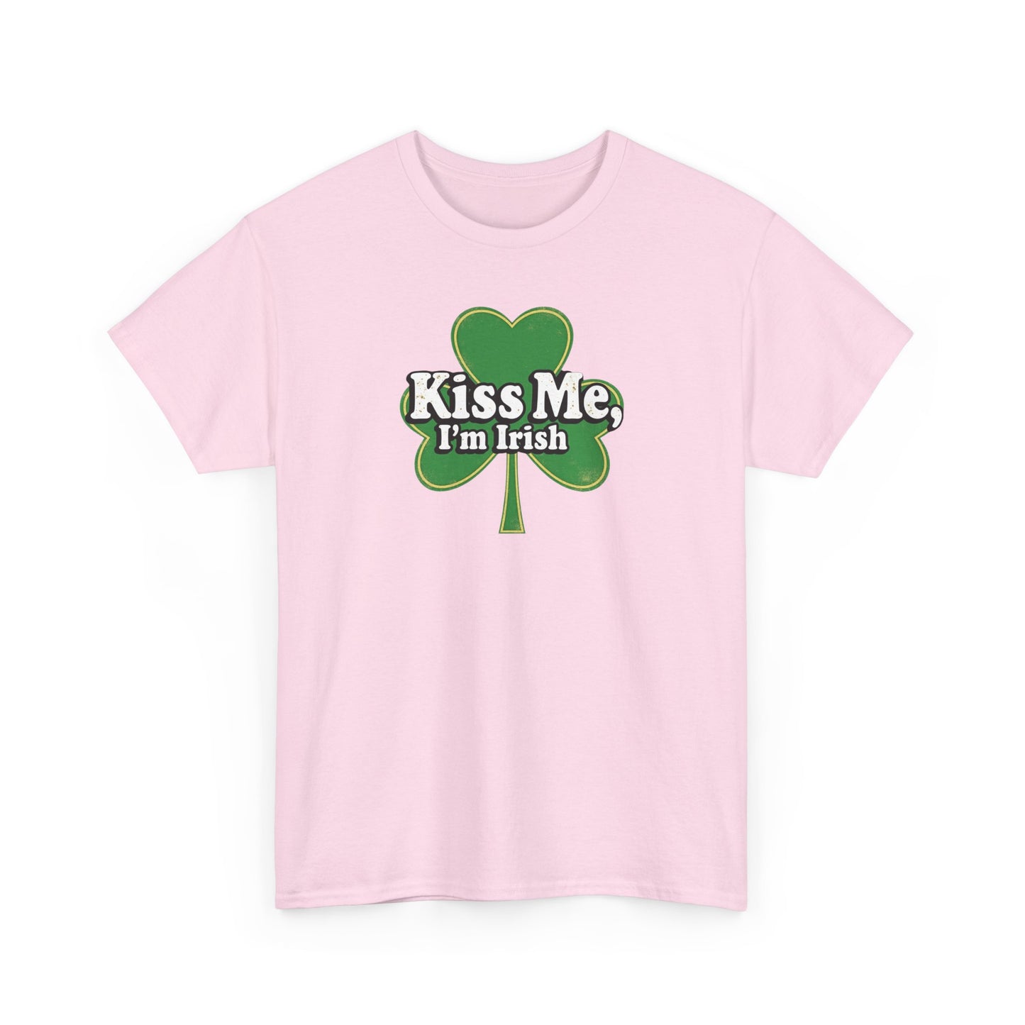 Kiss Me I'm Irish T-Shirt — St. Patrick's Day Shamrock Tee