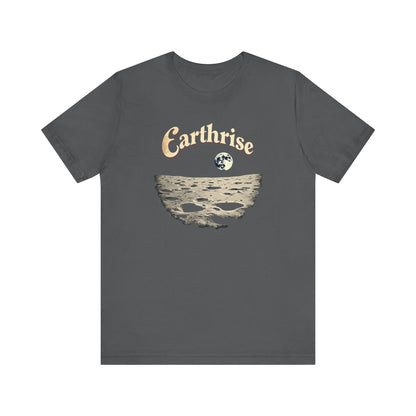 Earthrise Unisex Tee | Vintage Style Graphic Shirt, Eco-Friendly Apparel, Gift for Nature Lovers, Casual Wear, Astronomy Gift