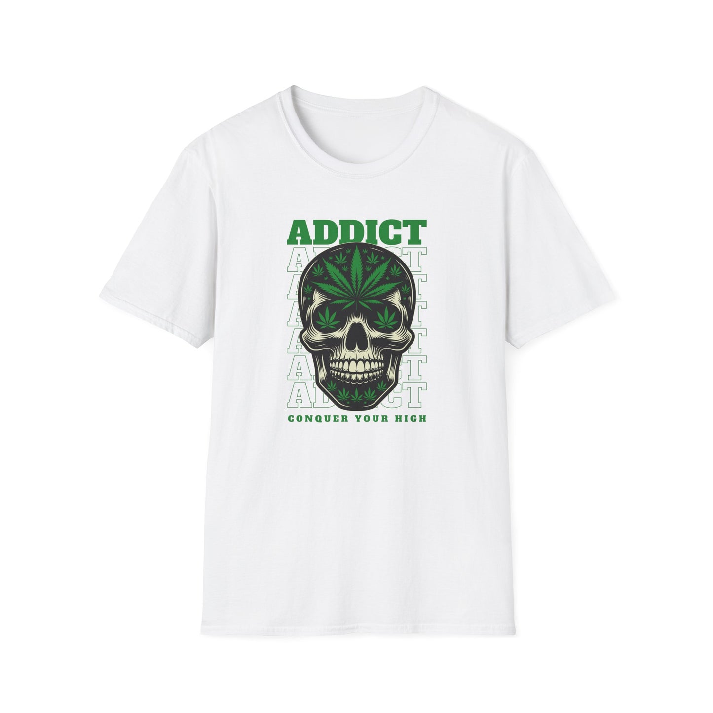 Cannabis Addict T-Shirt — Funny Marijuana Graphic Tee