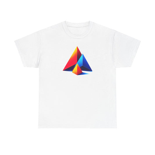 Three Pyramids, Unisex Heavy Cotton Tee - Psychonaut Swag