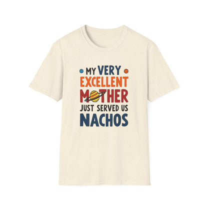 Planet order tee,  Day T-Shirt, Unisex Gift for Moms, Excellent Mother Shirt, Nachos Lover Tee, Casual Wear, Family Gathering Top