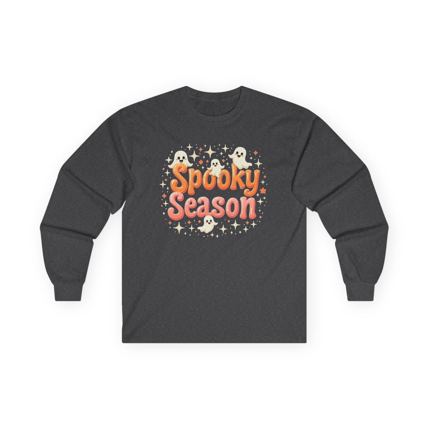 Spooky Season Long Sleeve — Cute Ghosts Halloween Shirt