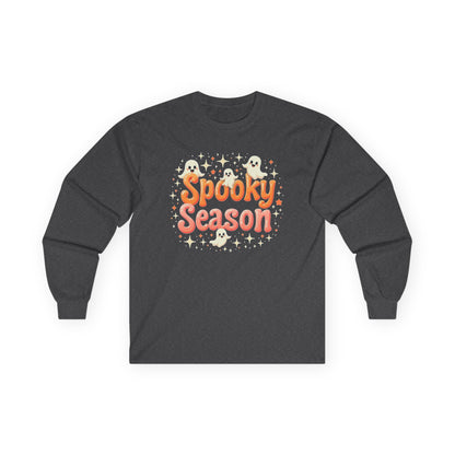 Spooky Season Long Sleeve — Cute Ghosts Halloween Shirt