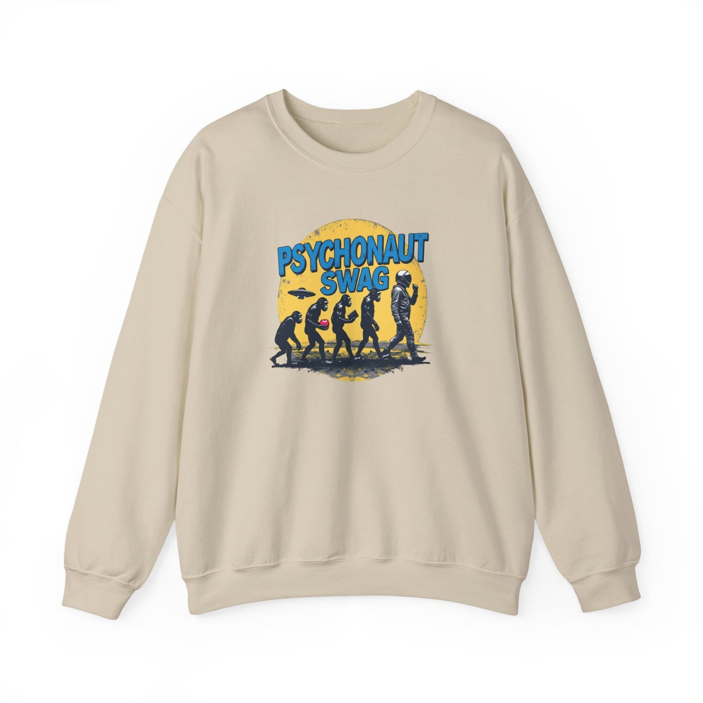Psychonaut swag, small biz, Sweatshirt - Cozy Unisex Sweatshirt for Chill Days, Gifts for Psychonauts, Unique Apparel, Festival Fashion, [...]