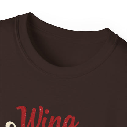 Wing Sweetheart Unisex Ultra Cotton Tee | Cute Graphic Shirt, Valentine's Day Gift, Trendy Casual Wear, Heart Theme Apparel, Unique T-Shirt - Psychonaut Swag