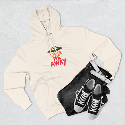 Take Me Away Hoodie — UFO Alien Abduction Graphic Pullover