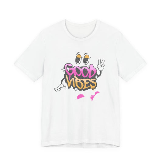 Good vibes Peeping, Unisex Jersey Short Sleeve Tee