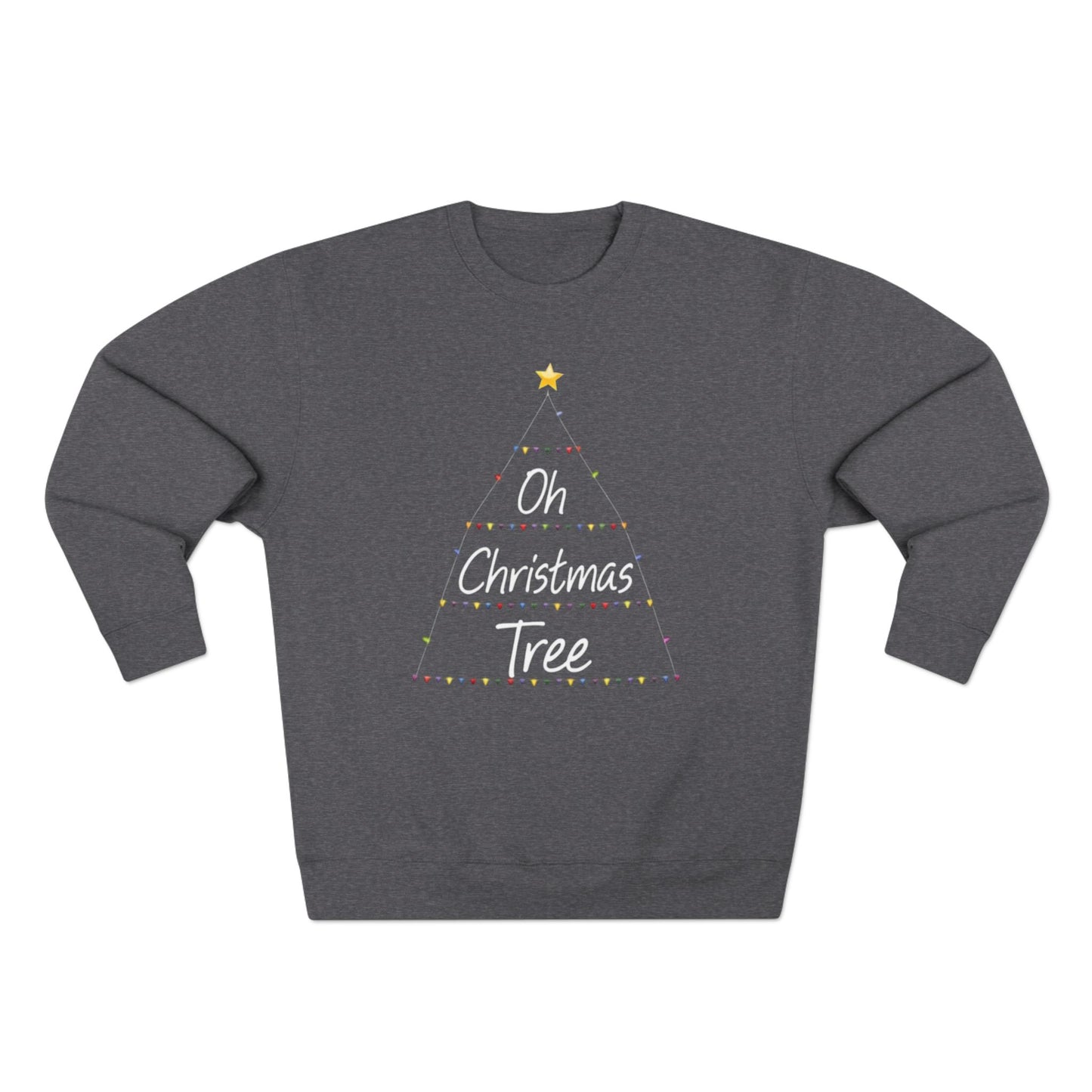 Oh Christmas Tree Sweatshirt — Minimal Holiday Crewneck
