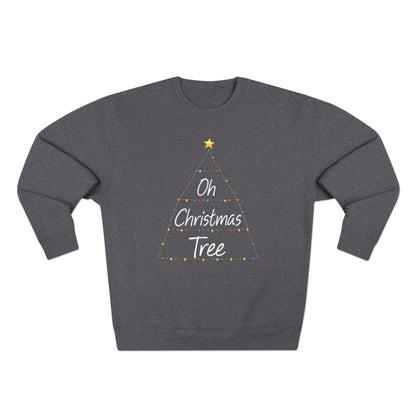 Oh Christmas Tree Sweatshirt — Minimal Holiday Crewneck