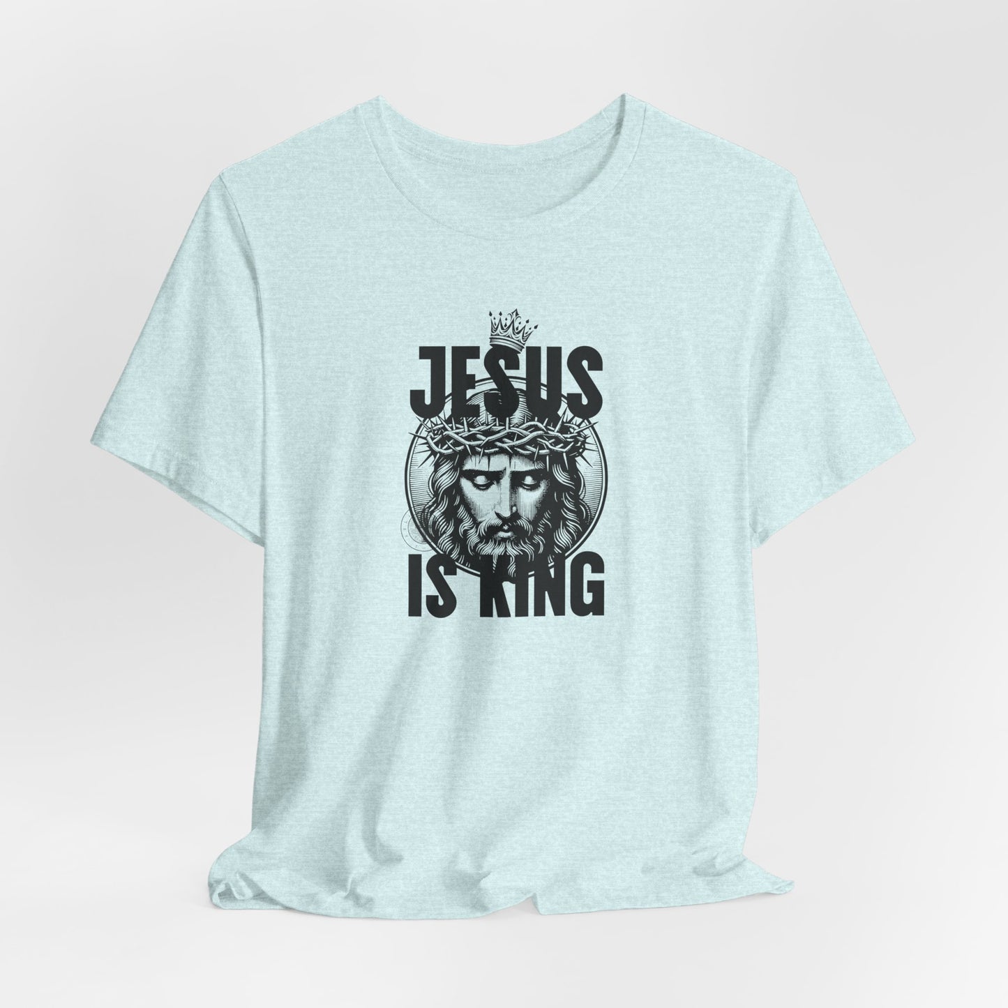 Jesus Is King T-Shirt — Crown of Thorns Christian Tee