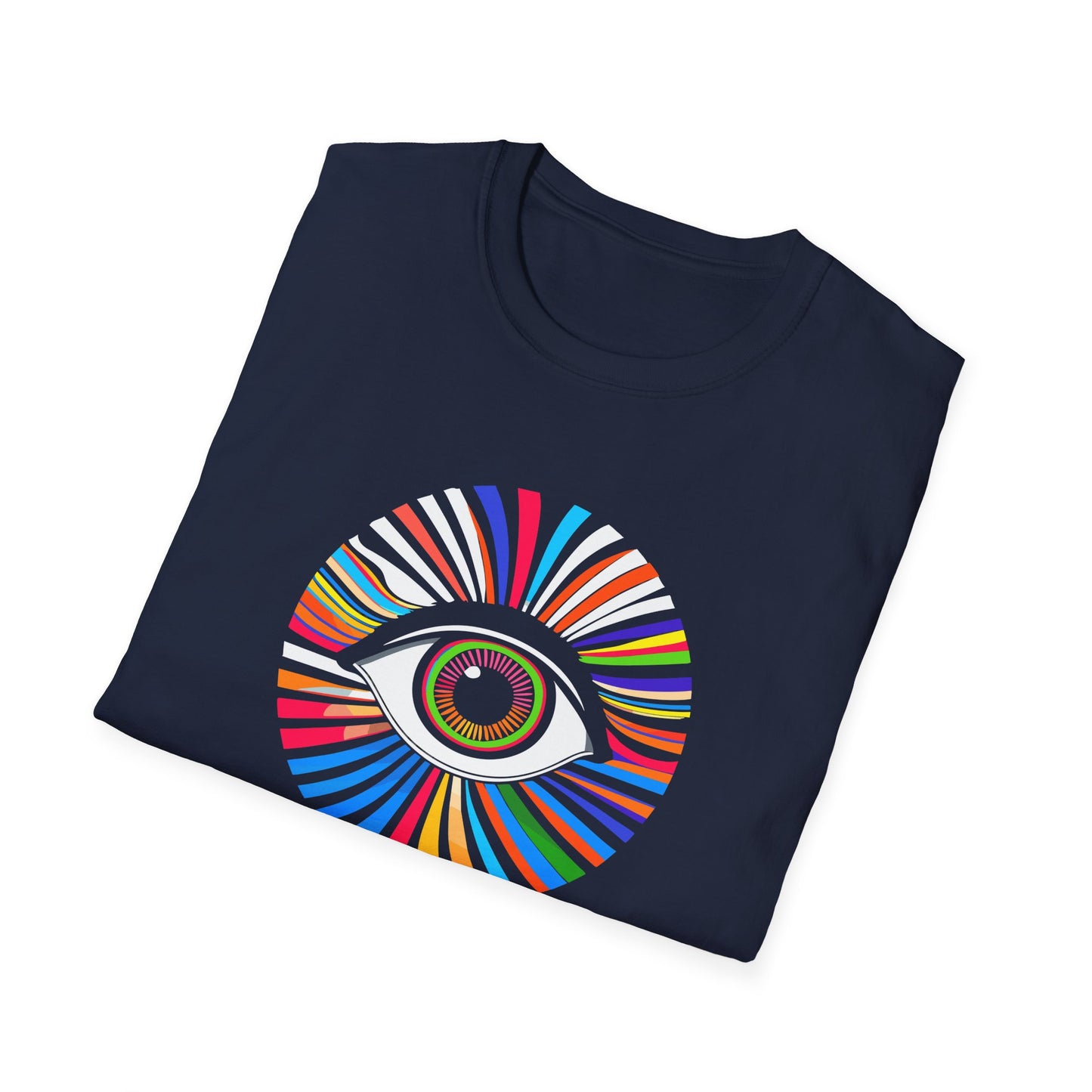 Exploring Eye, Unisex Softstyle T-Shirt