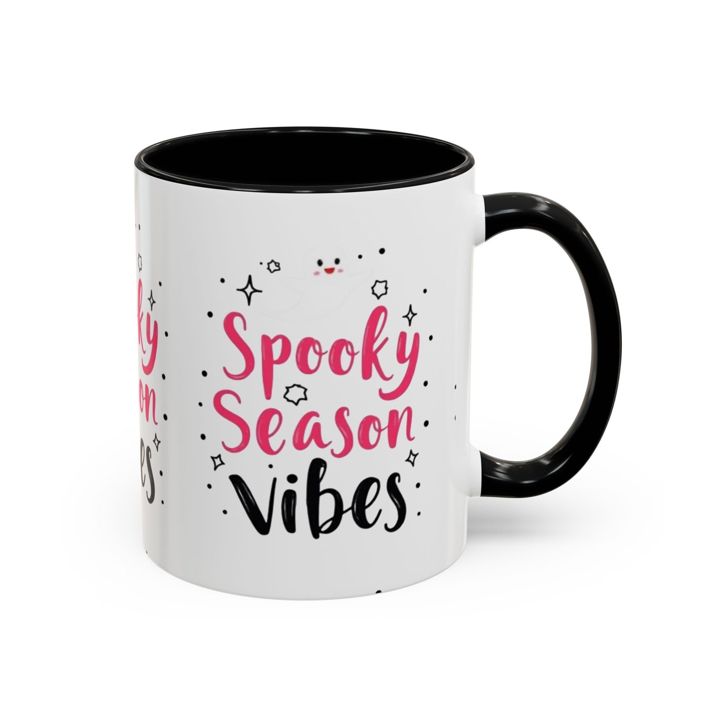 Spooky Season Vibes Accent Coffee Mug (Halloween 11/15oz)