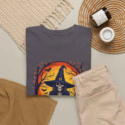 Boo Crew Halloween T-Shirt — Witch Skeleton Spooky Graphic Tee