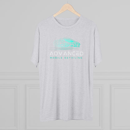 Advanced Mobile Detailing, Tri-blend, Tee | Car Enthusiast T-Shirt, Custom Auto Care Shirt, Gift for Car Lovers, Unique Vehicle Detailing Apparel