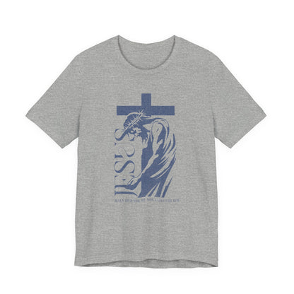 Christian Jesus Tee — Crown of Thorns Cross Graphic T-Shirt