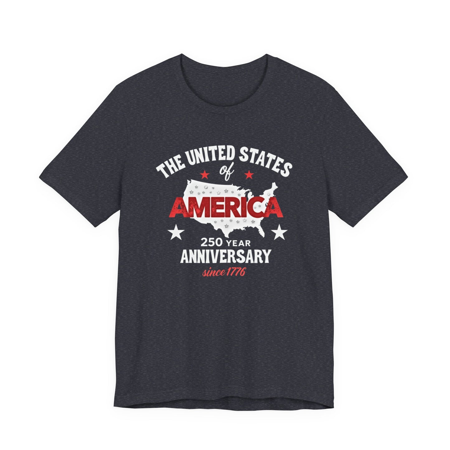 America 250 year Anniversary,Unisex Jersey Short Sleeve Tee