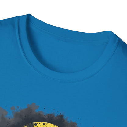 Psycho Smile, Pyschonaut Swag T-Shirt - Unisex Softstyle Tee, Casual Wear, Gift for Gamers, Festival Attire, Streetwear Fashion