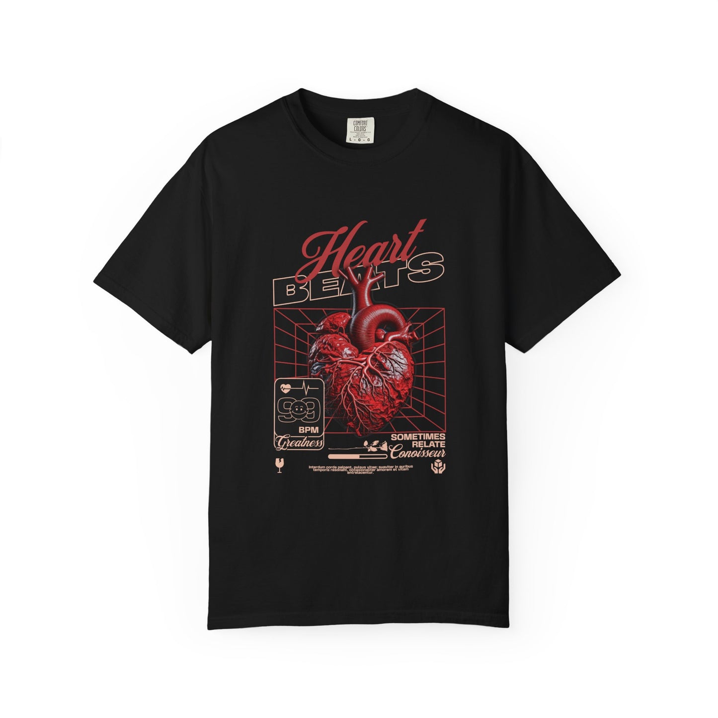 Anatomic Heart '99bpm' T-Shirt