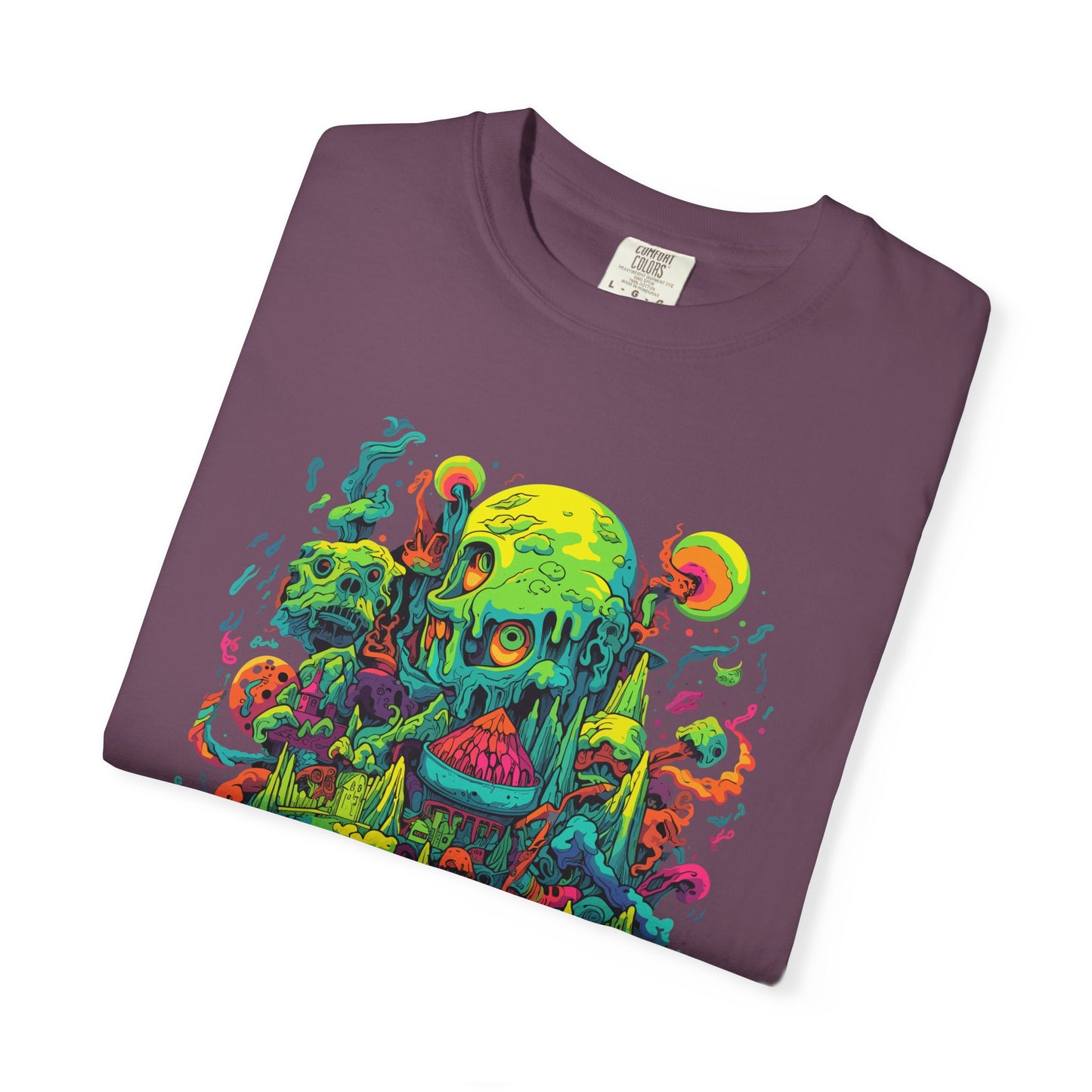 Psychedelic Dream Graphic T-Shirt — Sticky Trippy Art Tee