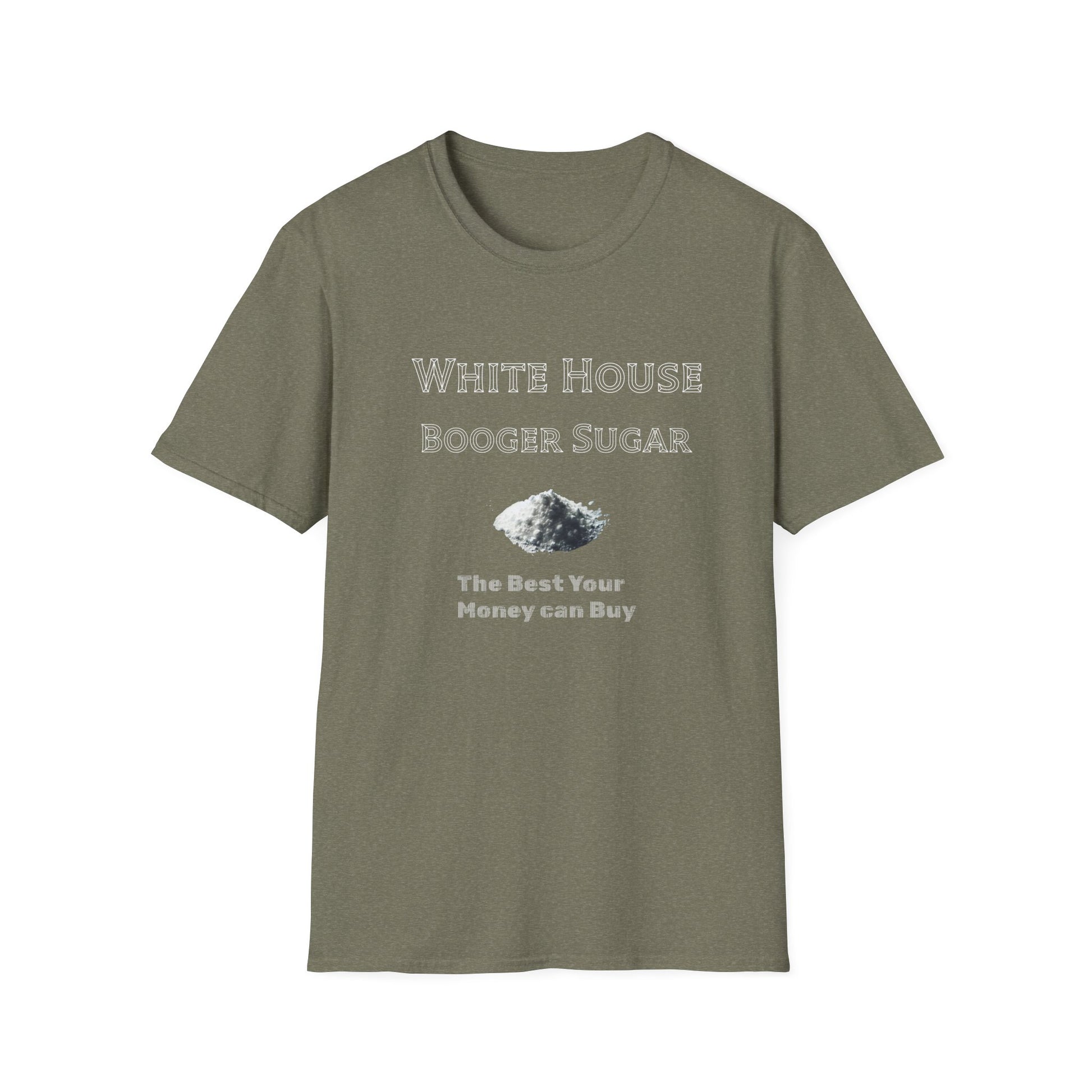 White House Sugar, Unisex Softstyle T-Shirt - Psychonaut Swag