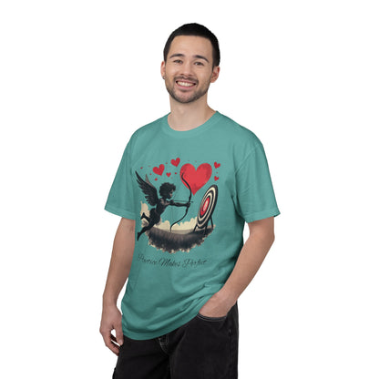 Cupid, Practice Makes Perfect, T-Shirt — Romantic Valentine Love Tee