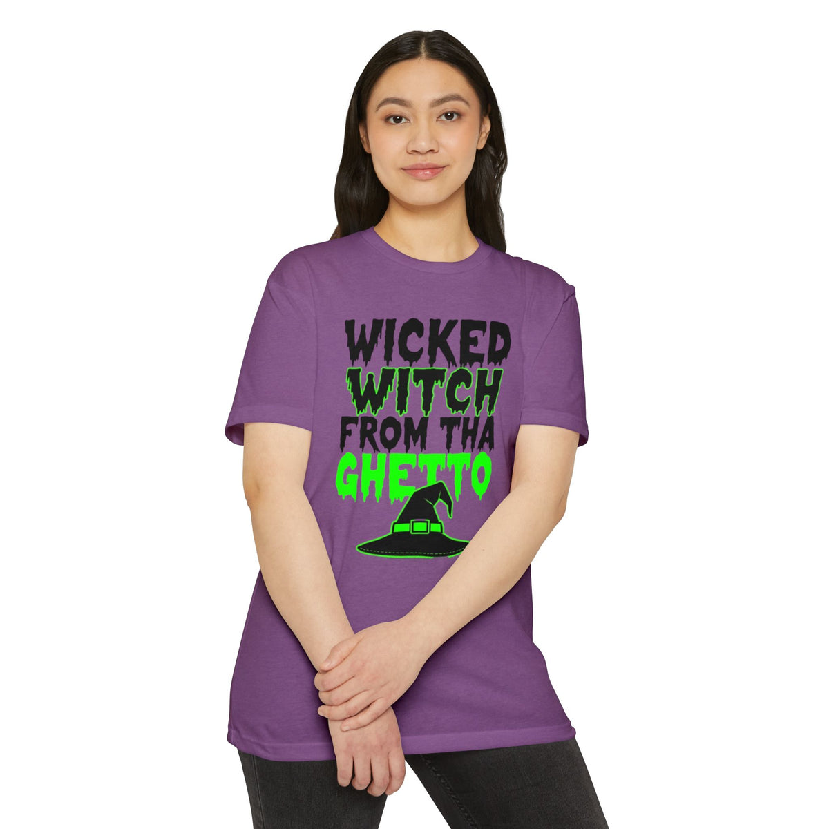 Wicked Witch T-Shirt, Funny Halloween Tee, Unisex Graphic Shirt, Spooky Costume Top, Autumn Celebration Apparel
