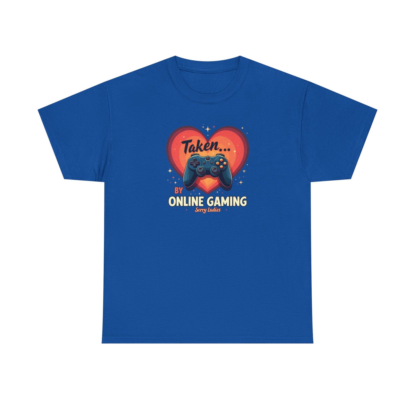 Taken by Online Gaming T-Shirt — Gamer Love Heart Controller Tee
